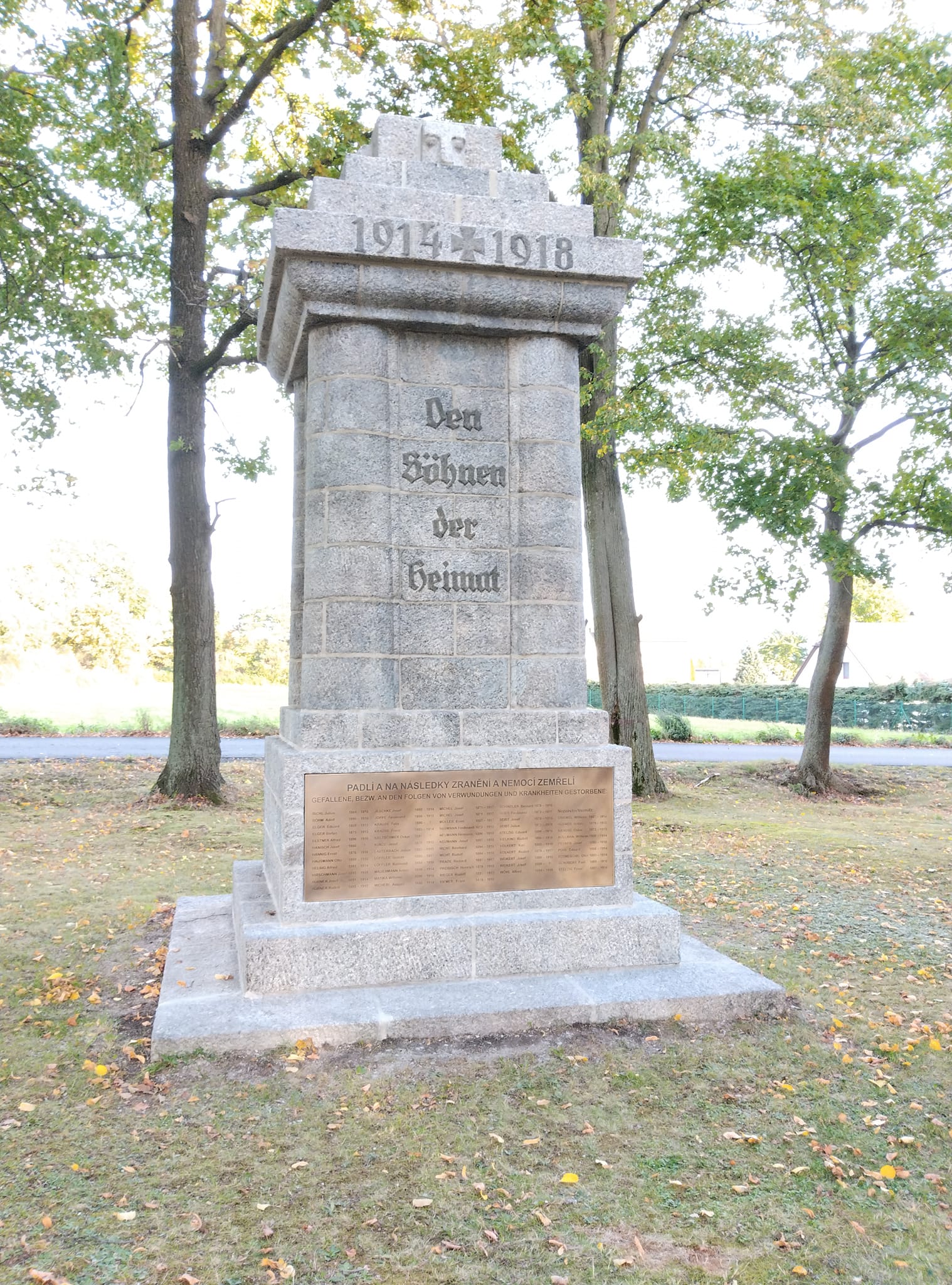 Pomník po generální opravě
